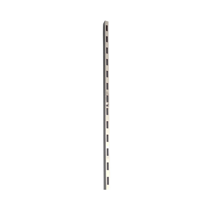 Metal Chrome Single Hole Slotted Channel Round Tube