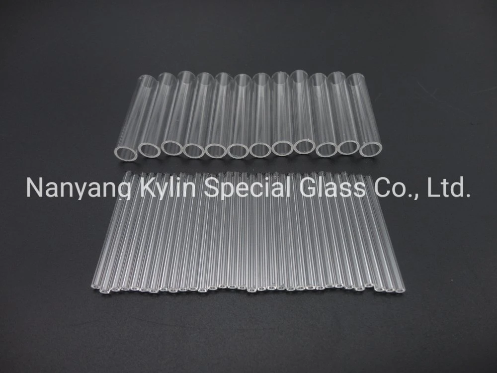 China Factory Direct Good Price Small Diameter Square Quartz Tube Small Diameter Fine Capillary Clear Quartz Glass Thin Tube