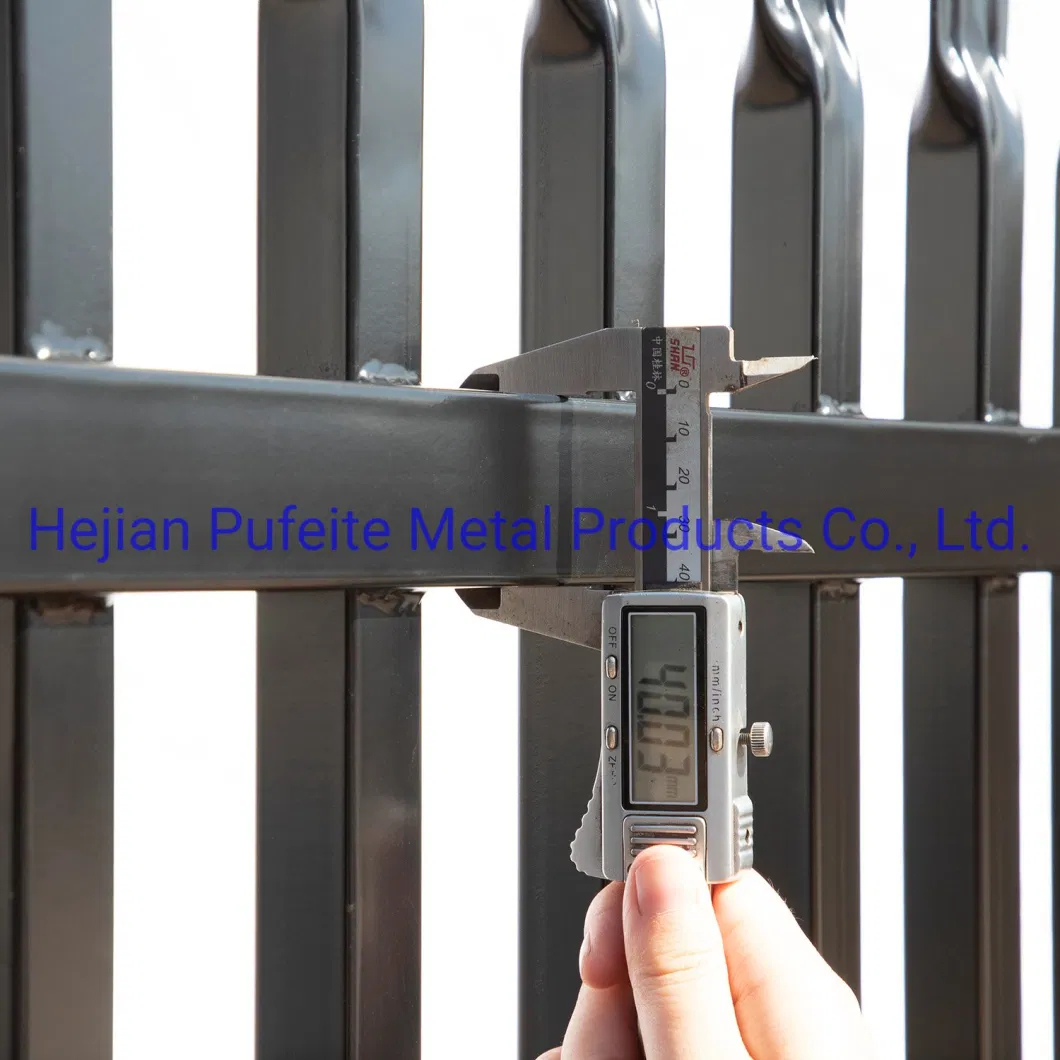 Good Quality Steel Square Tube Fence Panels High Security Fencing.