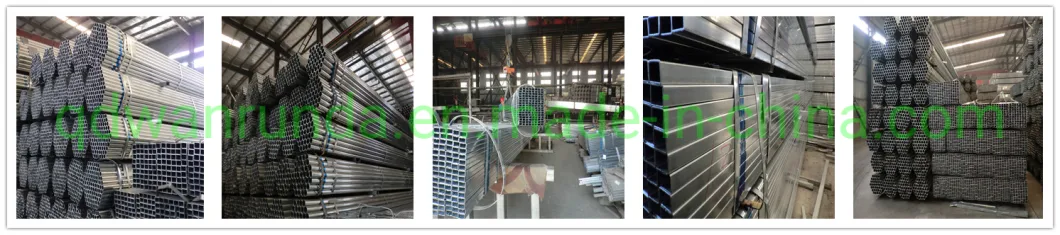 80X80mm Galvanized Steel Tube Use for Steel Structure