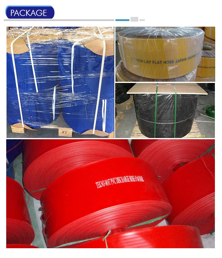 Canvas Covered Rubber Lining Fire Hose PVC Lined