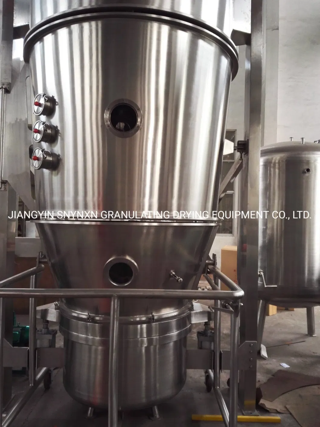 Fluid Bed Dryer FL 200 Pellet Machine Granulating Production Line