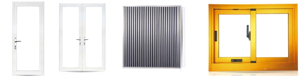 Rectangular, Square Industrial Profile Aluminum Extrusion Type