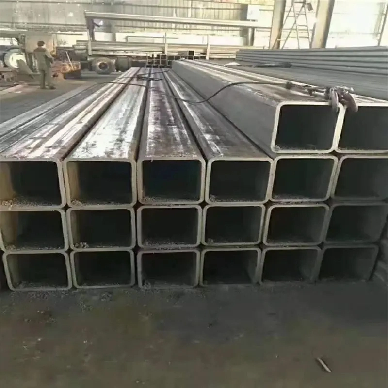 Black Hollow Section Square Pipe Q235 Rectangular Metal Tube Carbon Steel Pipe Tube