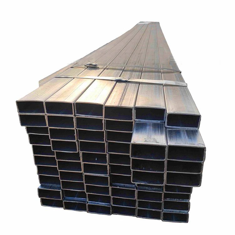 Good Quality Galvanized Black Steel Pipe Square Tubing Iron Rectangular Tube Price for Carports