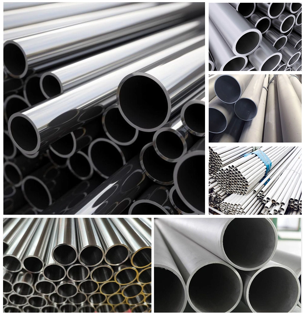 Customized Stainless Steel Pipe Tube Seamless Welded Round Square Tube 201 304 316 Series