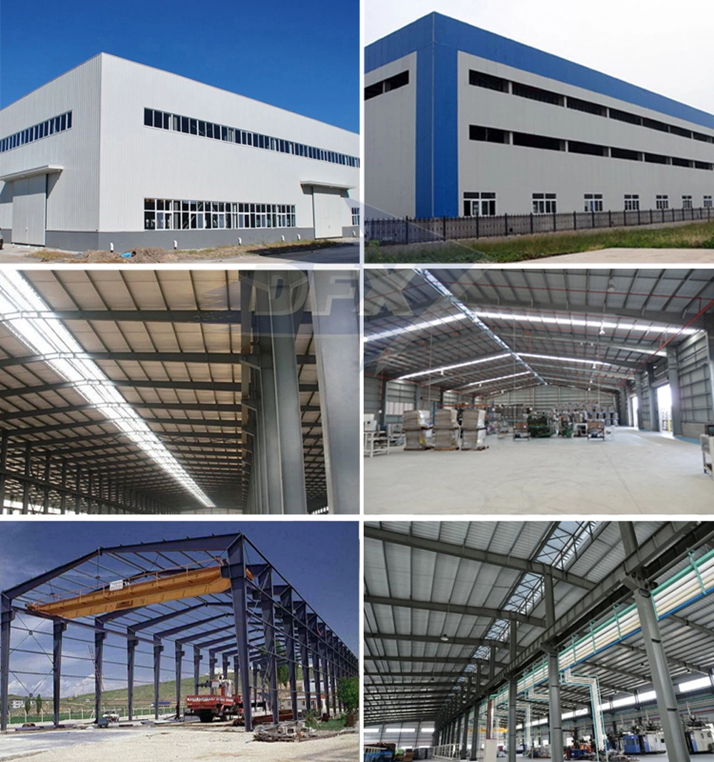 China Portal Frame Prefabricated Steel Structure Warehouse Building Commercial Building