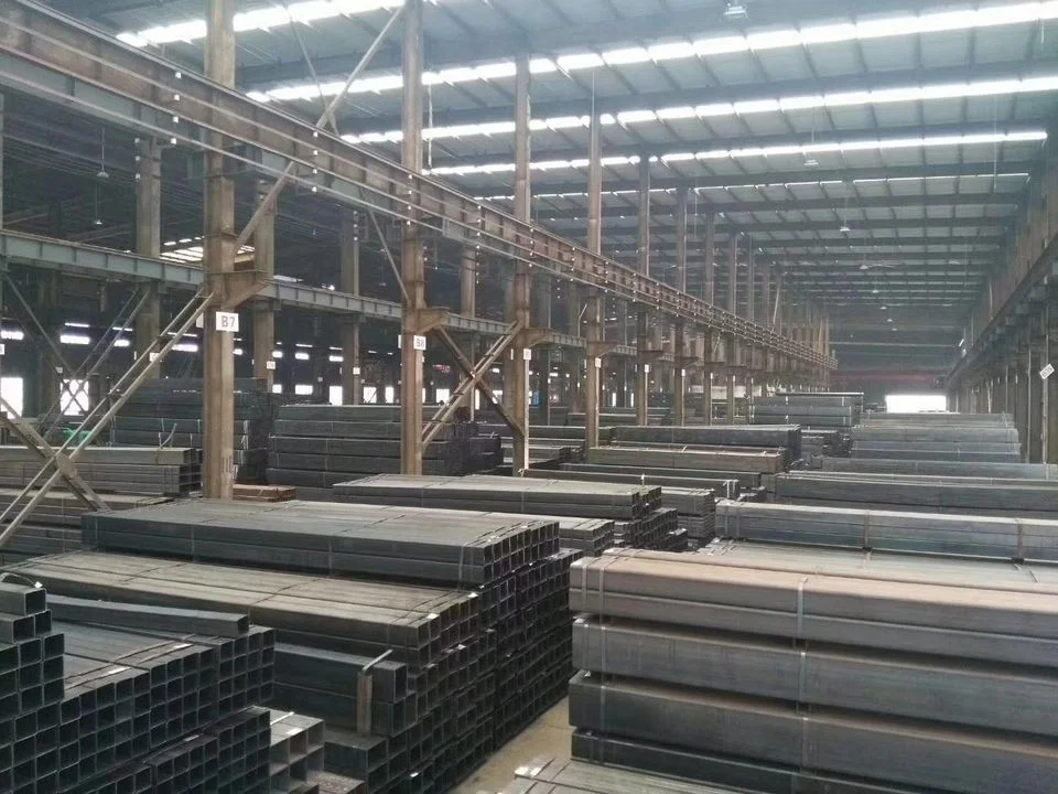 Black Hollow Section Square Pipe Q235 Rectangular Metal Tube Carbon Steel Pipe Tube