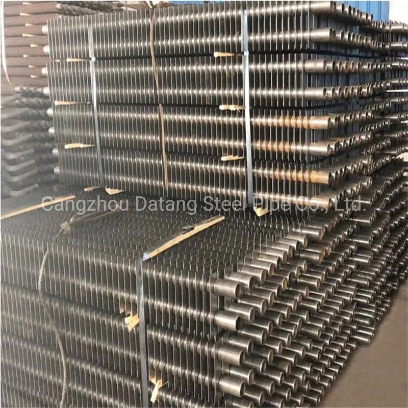 Galvanized Q195 Square and Rectangular Steel Pipe Combined Fin Tube Best Offer