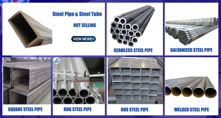 200G/M2 Material Galvanized Square Hollow Section Steel Pipes and Tubes