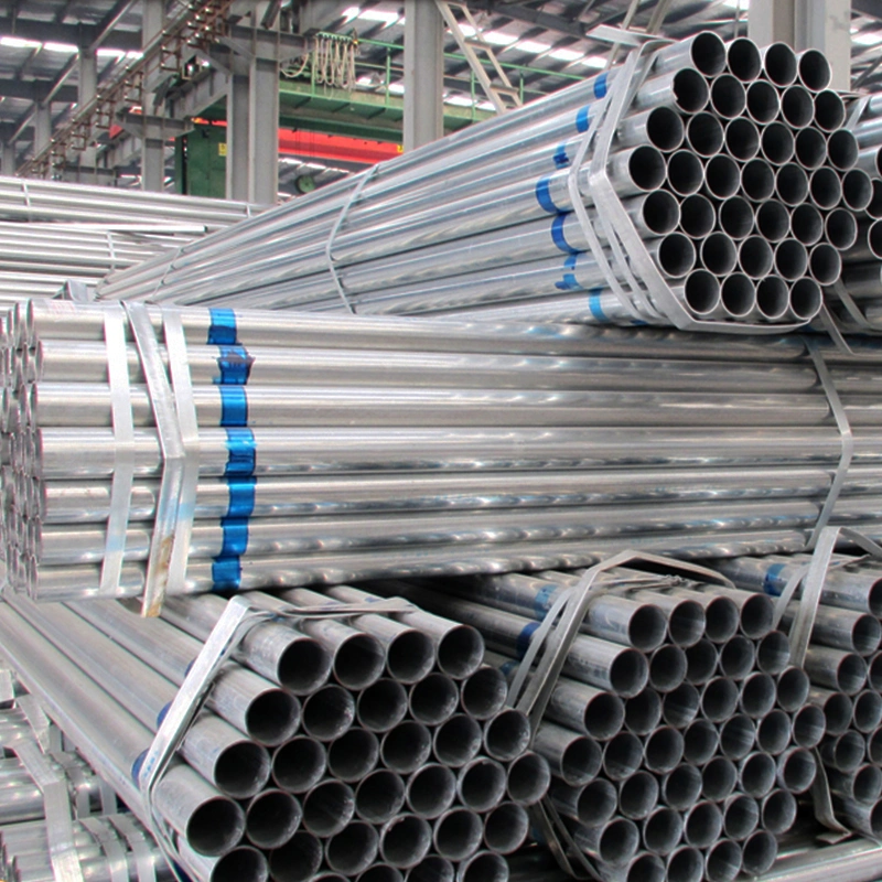 High Grade Ms Rectangular Hollow Gi Pipe Galvanized Steel Tube Gi Square Tubing BS 60 Galvanized Square Steel Pipe Tube