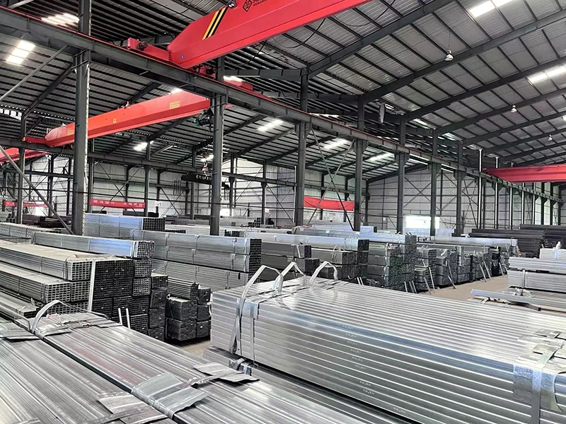 40X40 Pre Galvanised Q235 BS1387 Square Rectangular Galvanized Steel Pipe Galvanized Steel Square Tube