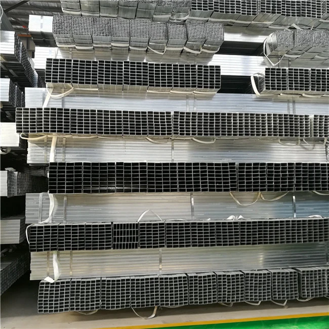 ERW Pipe 28mm Slotted Steel Material Square Tube