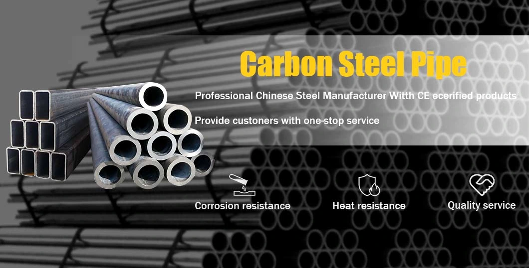 Q195 Q235 Q355 Rhs Hot Rolled Black Zinc Coated Option Rectangular Carbon Mild Square Hollow Section Steel Tube for Construction