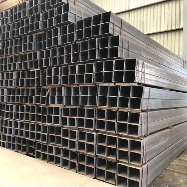 Structural Steel Pipe Black Square and Rectangular Hollow Section Tube