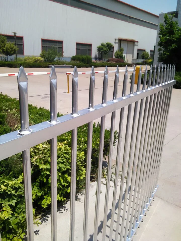 Zinc Coated Square Steel Tube Iron Fence