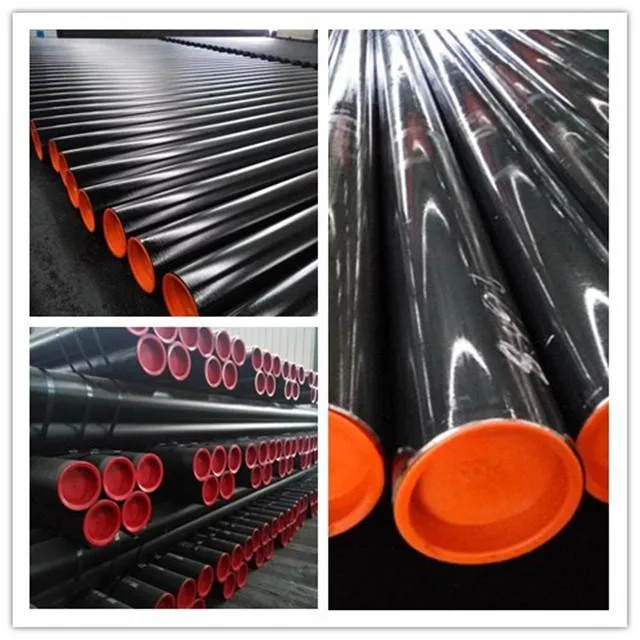 ASTM A500 ASTM A53 Gr. a Gr. B Black Paint Structural Pipes /Steel Tube