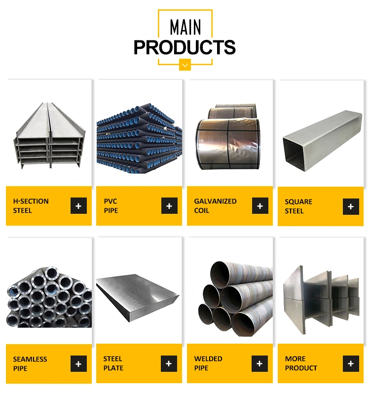 Square Steel Pipe Seamless Black Iron Rectangle Square Tube