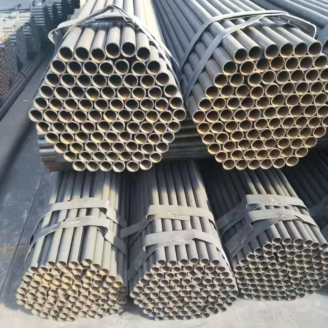 Black Iron Square Pipe Building Material Hollow Tube