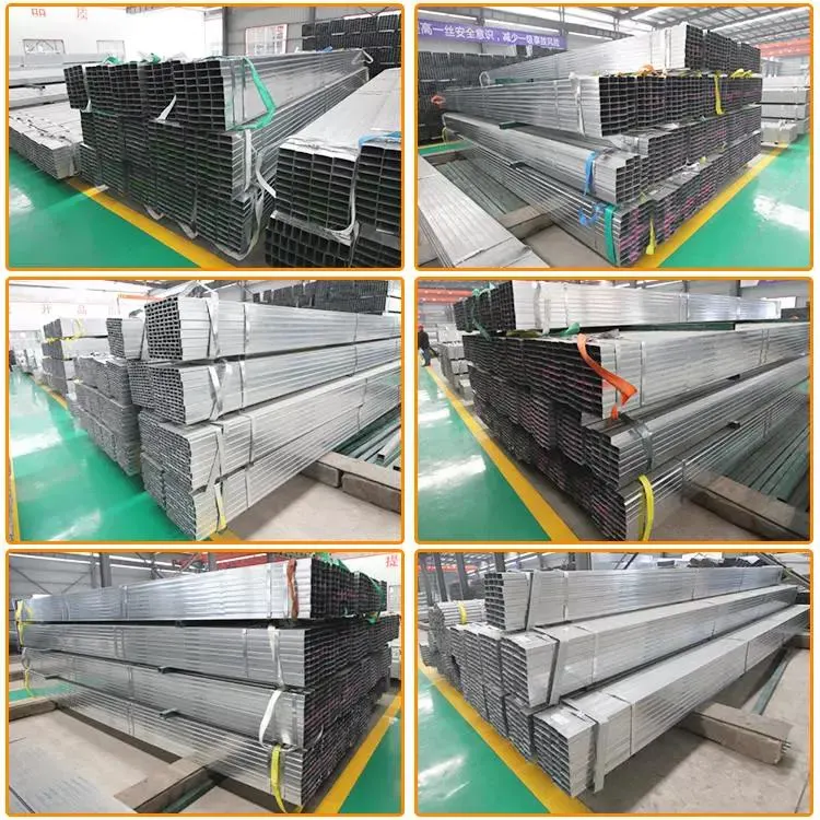 Rectangular Tube 450*600*18 Galvanized Rectangular Tube