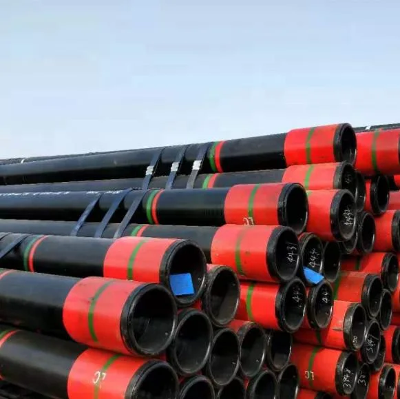 Casing Steel Tubes Pipes API 5CT N80-Q Oil Casing Pipe High Pressure Oil Well Drilling Pipes Hydraulic Pressure Oil Casing