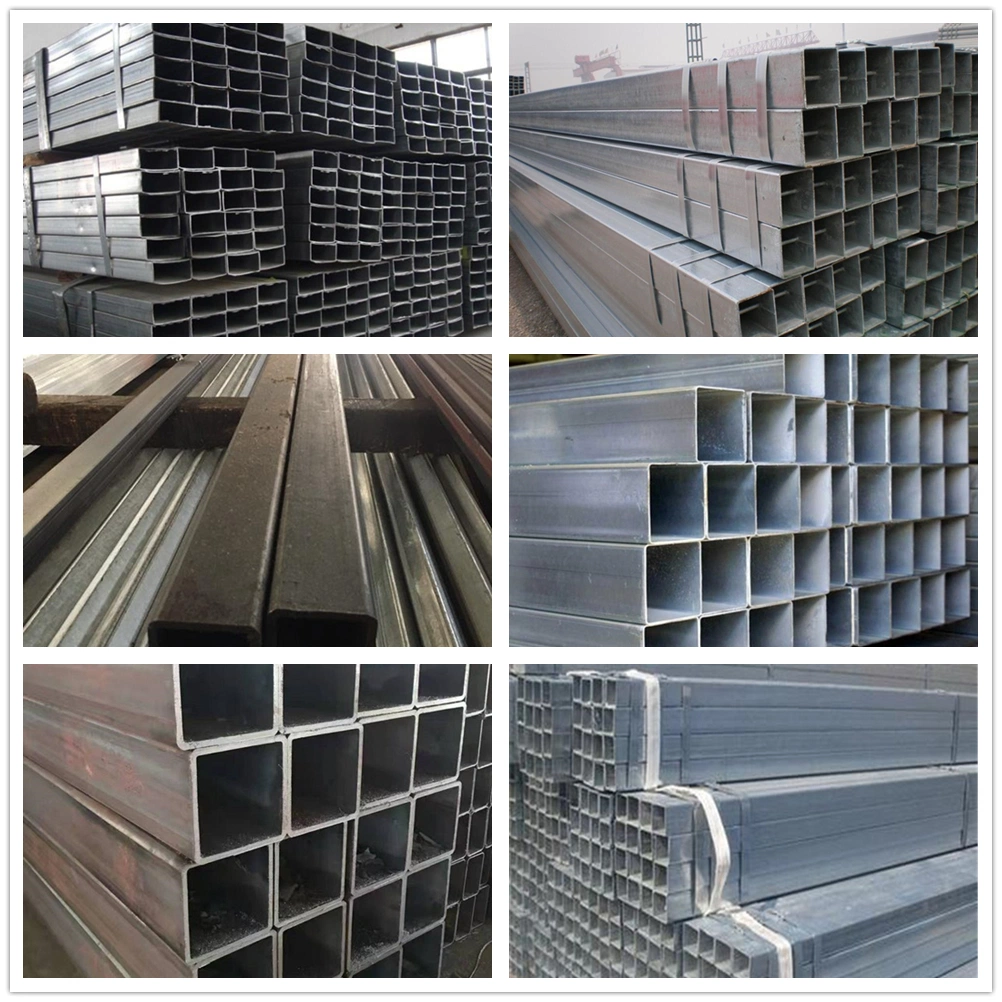 Metal 2X2in Galvanized Square Tubing 20X20 Galvanized Black Iron Square Tube