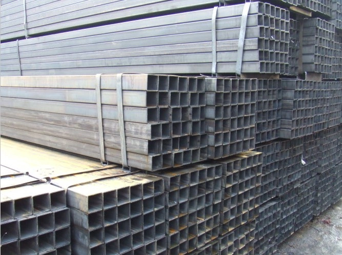 Black Iron Square Steel Tube for Construction