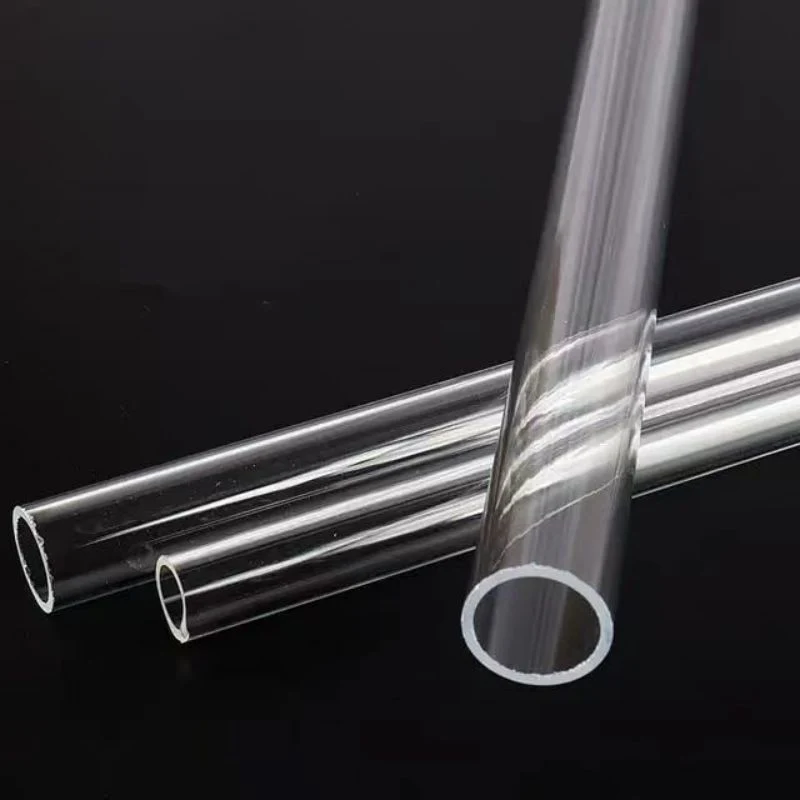 Small Diameter Transparent Straight Acrylic Tube