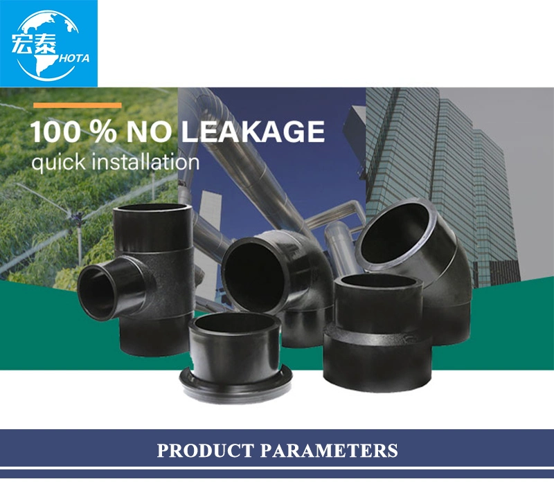 Structural HDPE Elbow 90 Plastic Pipe Fittings