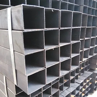 Black Hollow Section Square Pipe Q235 Rectangular Metal Tube Carbon Steel Pipe Tube