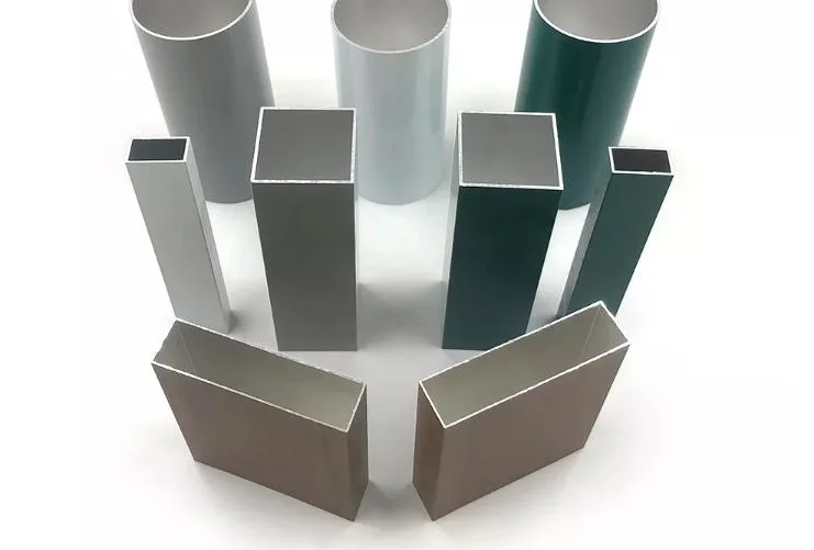 Square Aluminum Tube Structural Aluminum Alloy Hollow Rectangular Tube