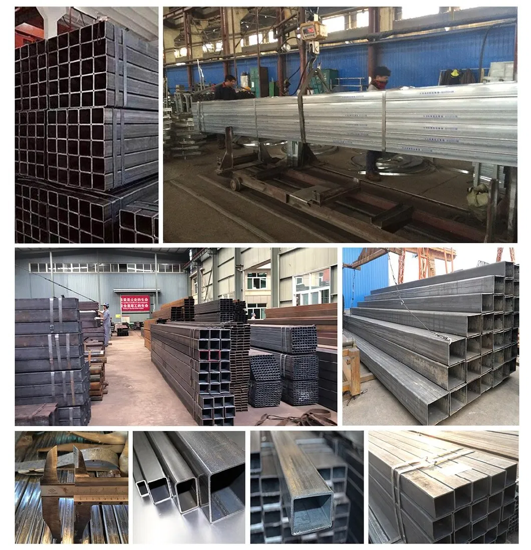 Low Price Hot Rolled Hollow Section Square Steel Pipe ASTM Q235 Q345 Ss400 A36 Straight Welded Carbon Steel Pipe Tube