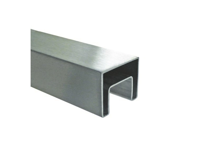 Stainless Steel Square Slotted Tube