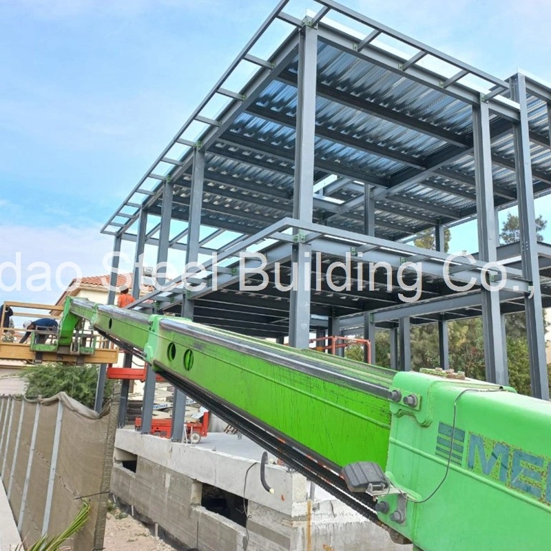 Prefabricated Multi Floor Steel Structure Frame Building for Warehouse Hotel Office Apartment