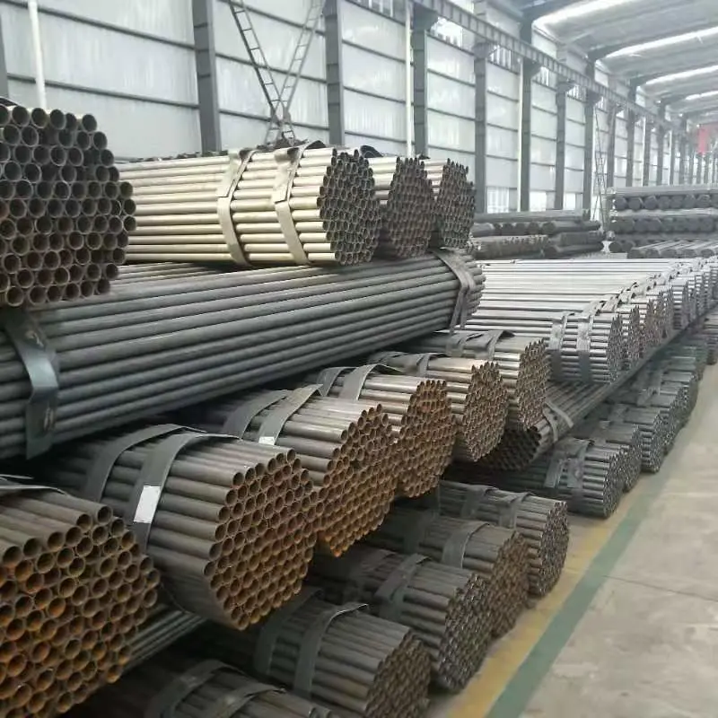 Black Iron Square Pipe Building Material Hollow Tube