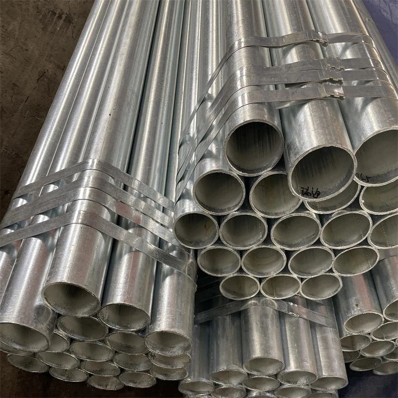 Hot Dipped Galvanized Iron Round Pipe/Tubular Carbon Steel Pipesfor Greenhouse Building Construction