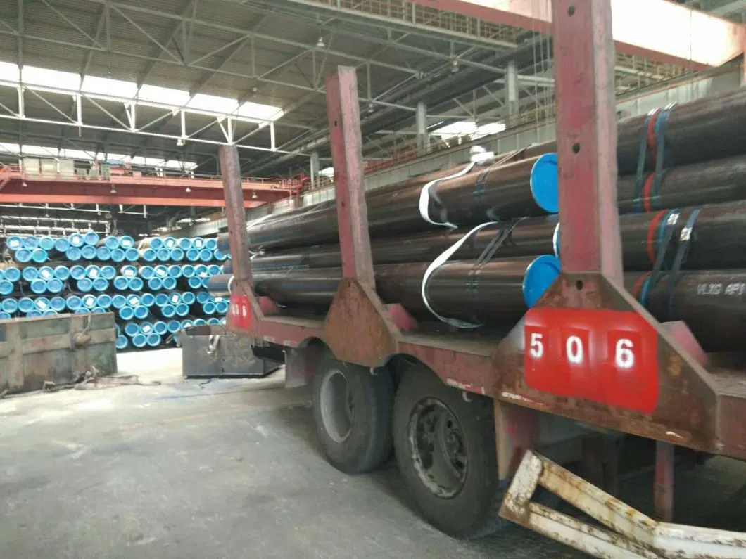 API5l Psl1 Grade B X42, X56 Steel Pipe for Oil Gas Transmission