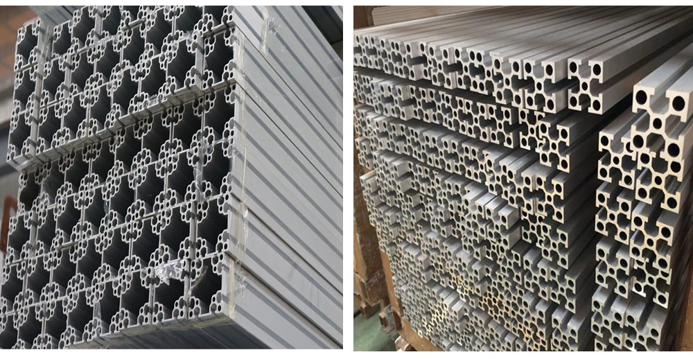 6063 T5 Aluminium Profile Square Tube Standard Size for Industrial