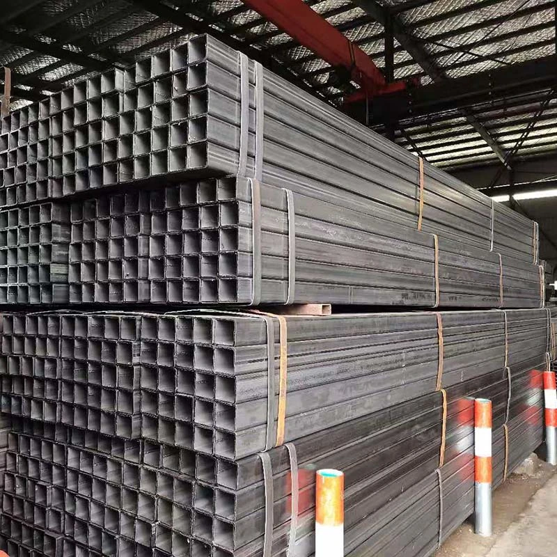 Factory Price Iron Pipe Hot DIP Galvanized Round and Square Carbon Pipe Gi Black Steel Pipe and Tube