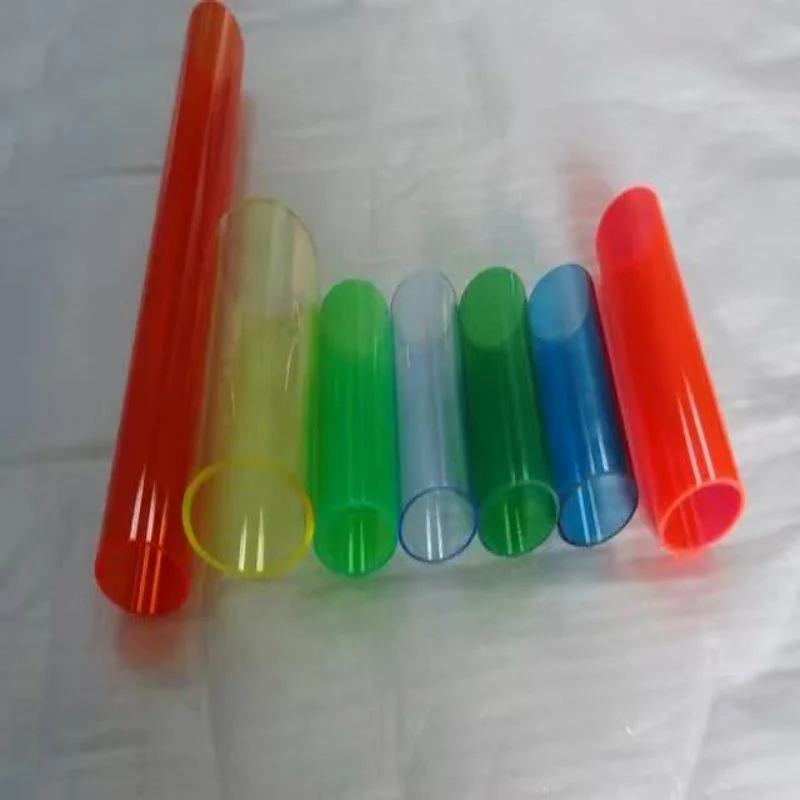 Small Diameter Transparent Straight Acrylic Tube