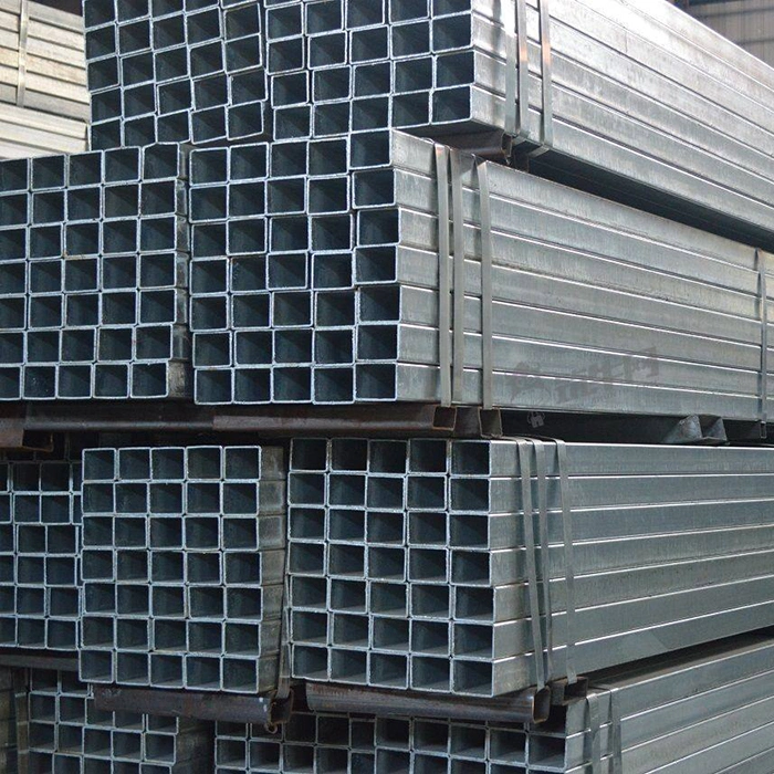 200G/M2 Material Galvanized Square Hollow Section Steel Pipes and Tubes