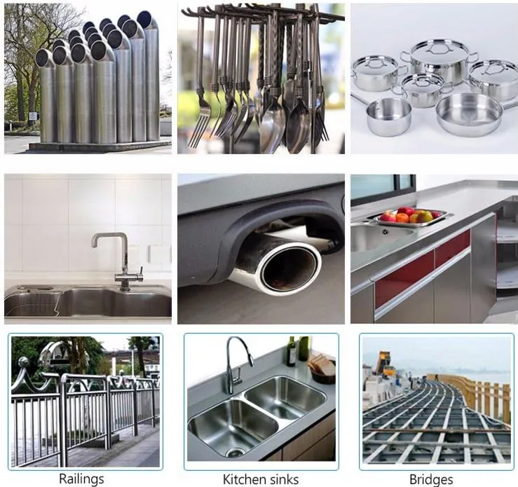 Metal Building Material SUS Ss201 202 304 316 Stainless Steel Square Hollow Pipe Tube