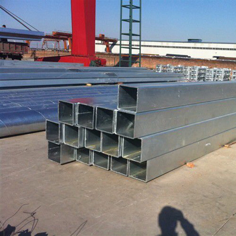 Welded ERW Square Structural Prices Galvanized Square Steel Tube