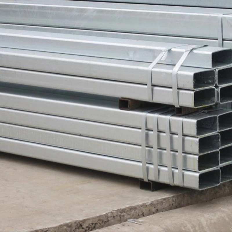 Welded ERW Square Structural Prices Galvanized Square Steel Tube