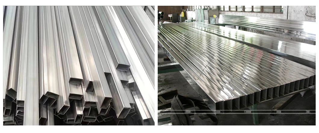 High Quality Cold Rolled Polished Square Pipes Stainless Steel Tube