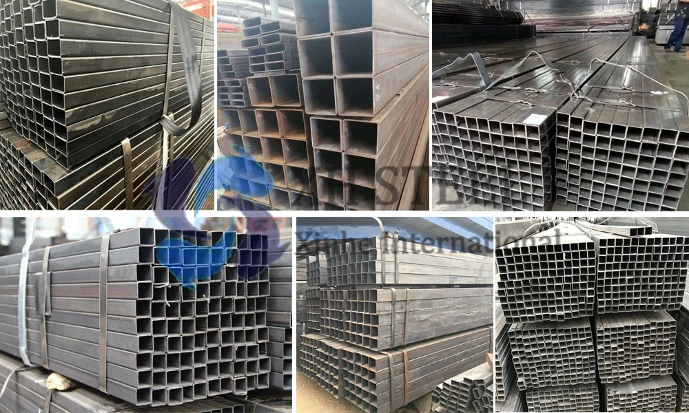 Thin-Walled Square/Rectangular/Round Tube Pipe Q195 Q235 Q345b 355 St37 St52 Ss400 S235jr Cold Rolled Carbon Galvanized Ss Mild Welded Seamless Steel Tube