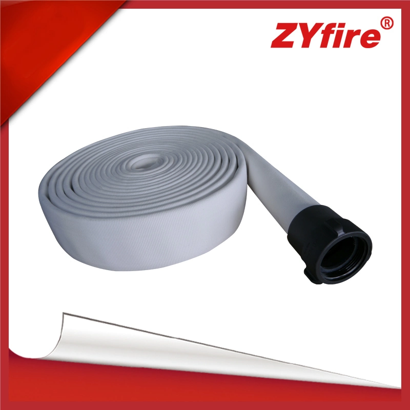 EPDM Lined Fire Hose with Threaded Coupling for Firemen