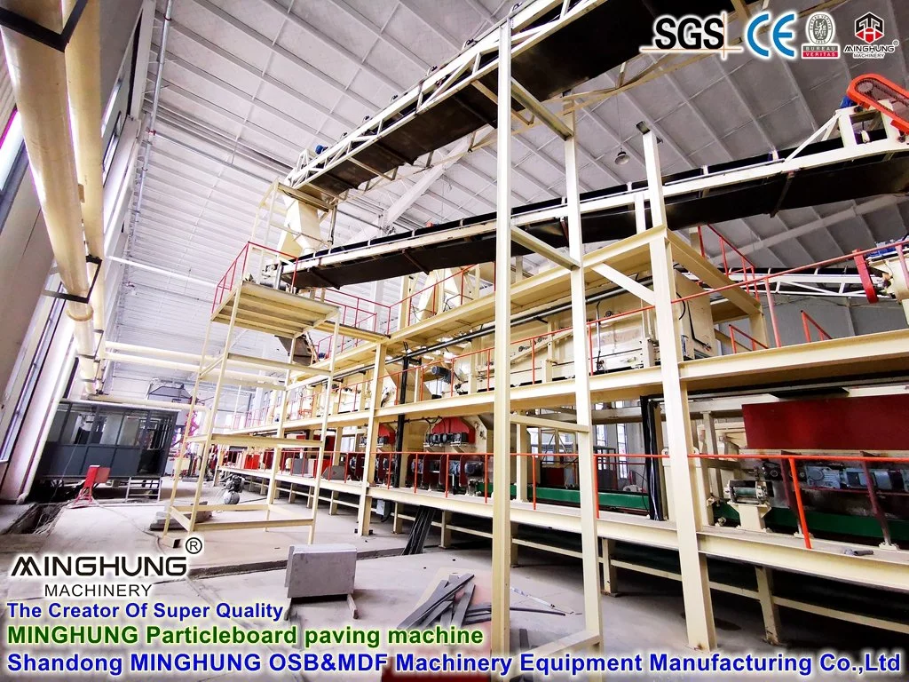 Automatic Pb Particle Board Production Line with Rotary Drum Dryer