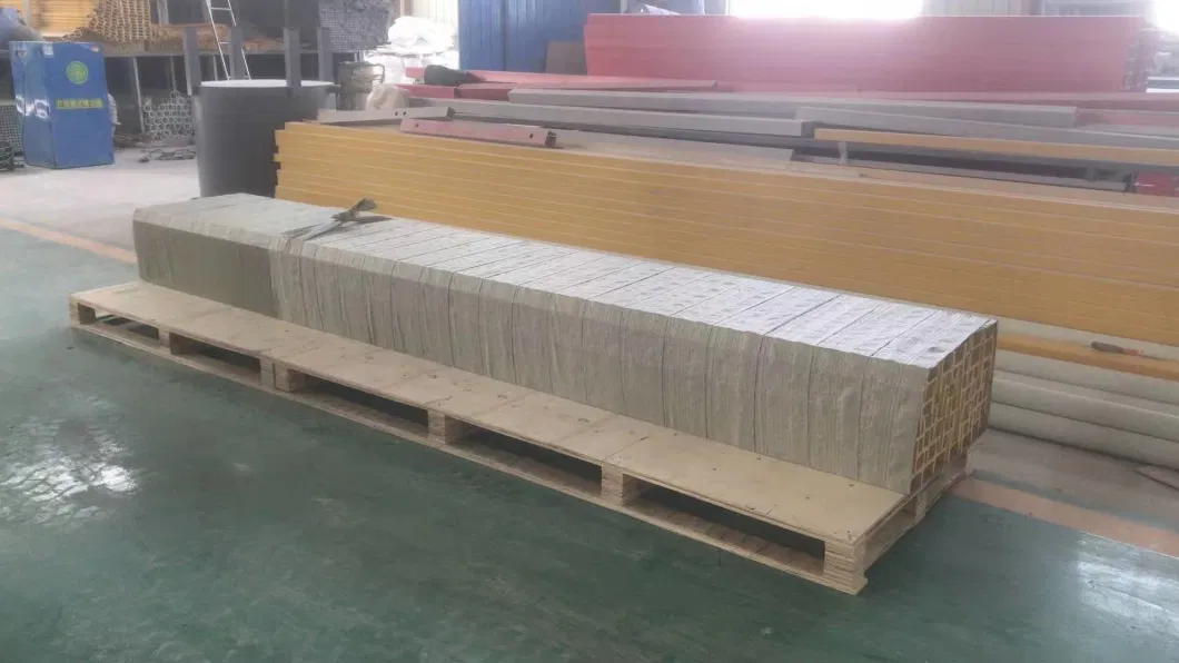 Fiberglass Square Tubes FRP Square Tube Composite Plastic Square Pipe Tube GRP Pultrusion Square Tube