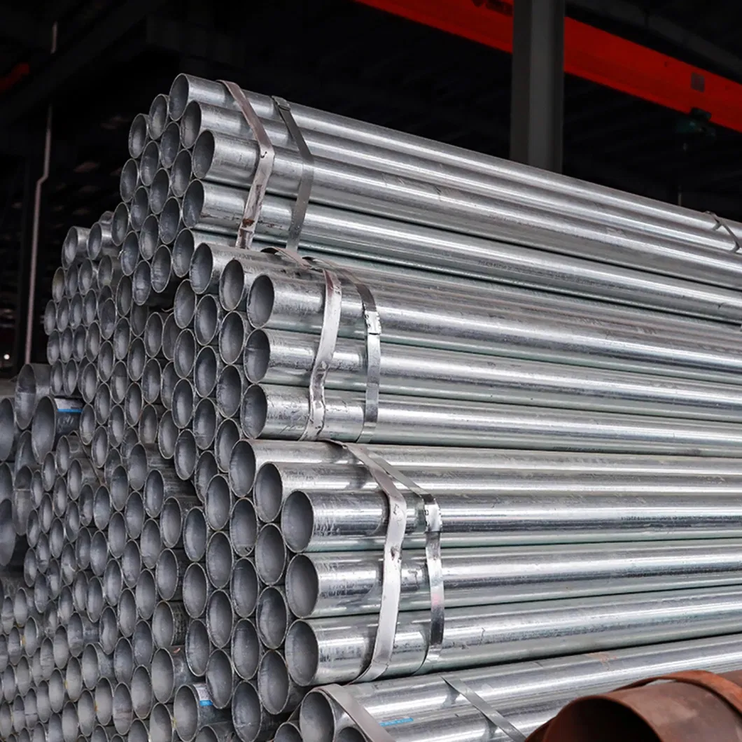 High Quality Corrugated Square Pipe Galvanized Steel Pipe Iron Rectangular Carport Price Is Low